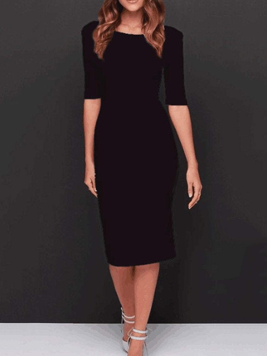 Einfaches Bodycon-Kleid - Davie
