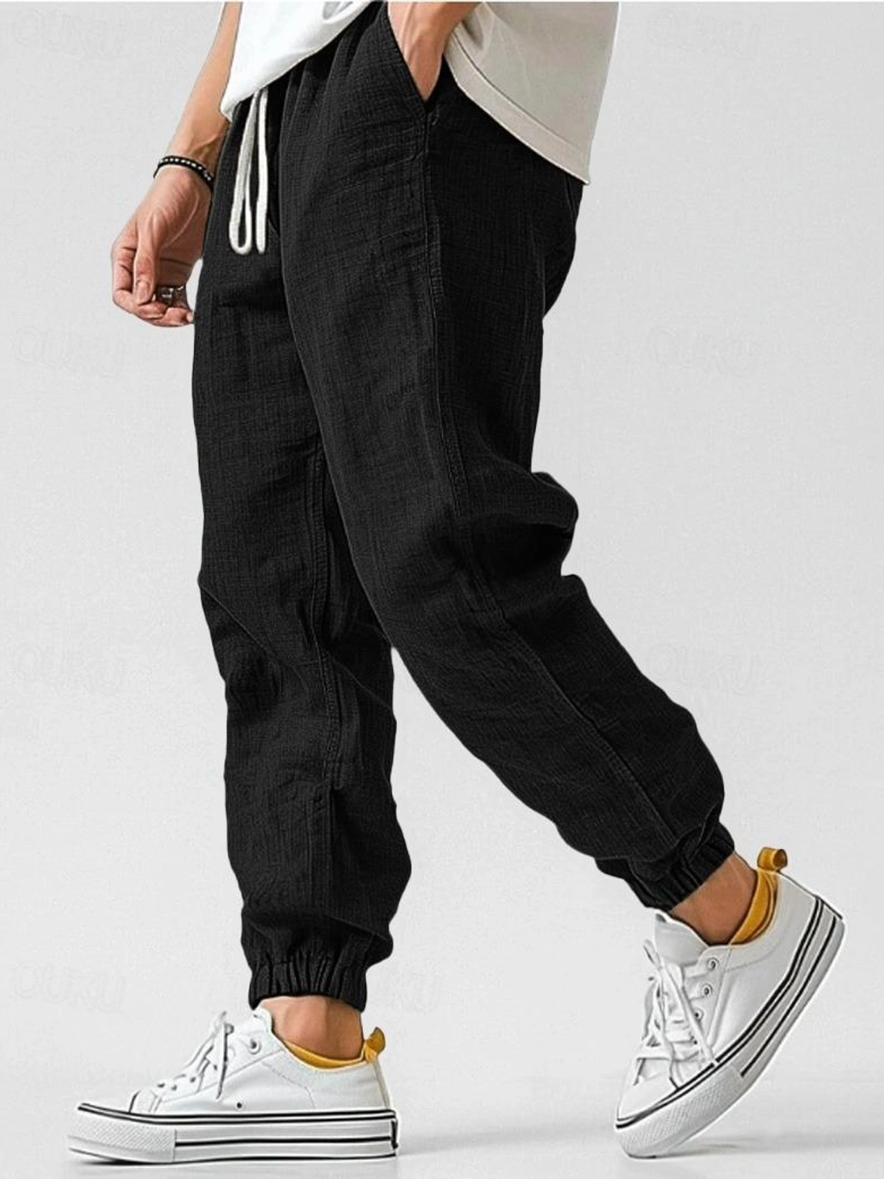 Bequeme Sommerhosen aus Leinen, perfekt für heiße Tage und entspannte Sommeroutfits