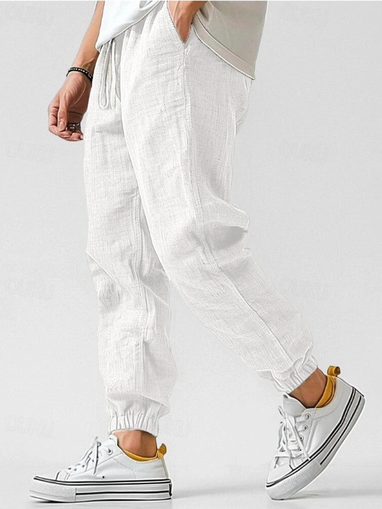 Bequeme Sommerhosen aus Leinen, perfekt für heiße Tage und entspannte Sommeroutfits