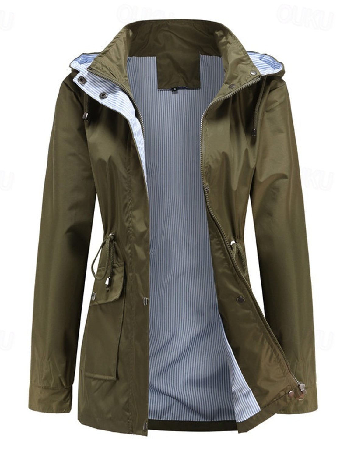 Bequeme und warme Damenjacke mit weichem Innenfutter und modernem Design
