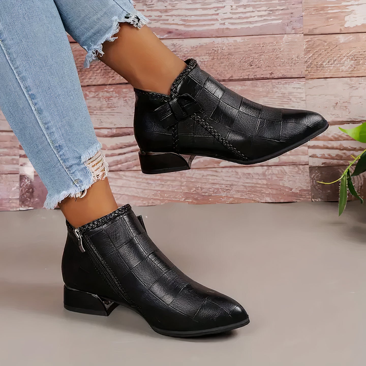 Premium-Lederstiefel für Frauen mit elegantem Design und komfortabler Passform