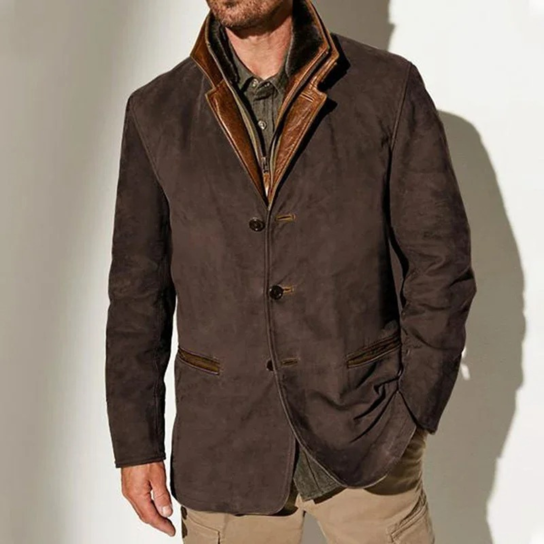 Retro-Winterjacke für Männer, warm und stilvoll für kalte Tage