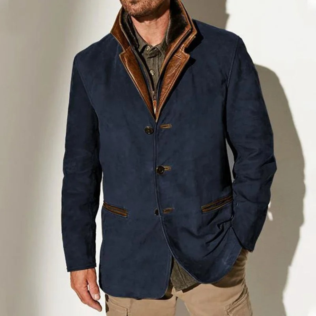Retro-Winterjacke für Männer, warm und stilvoll für kalte Tage