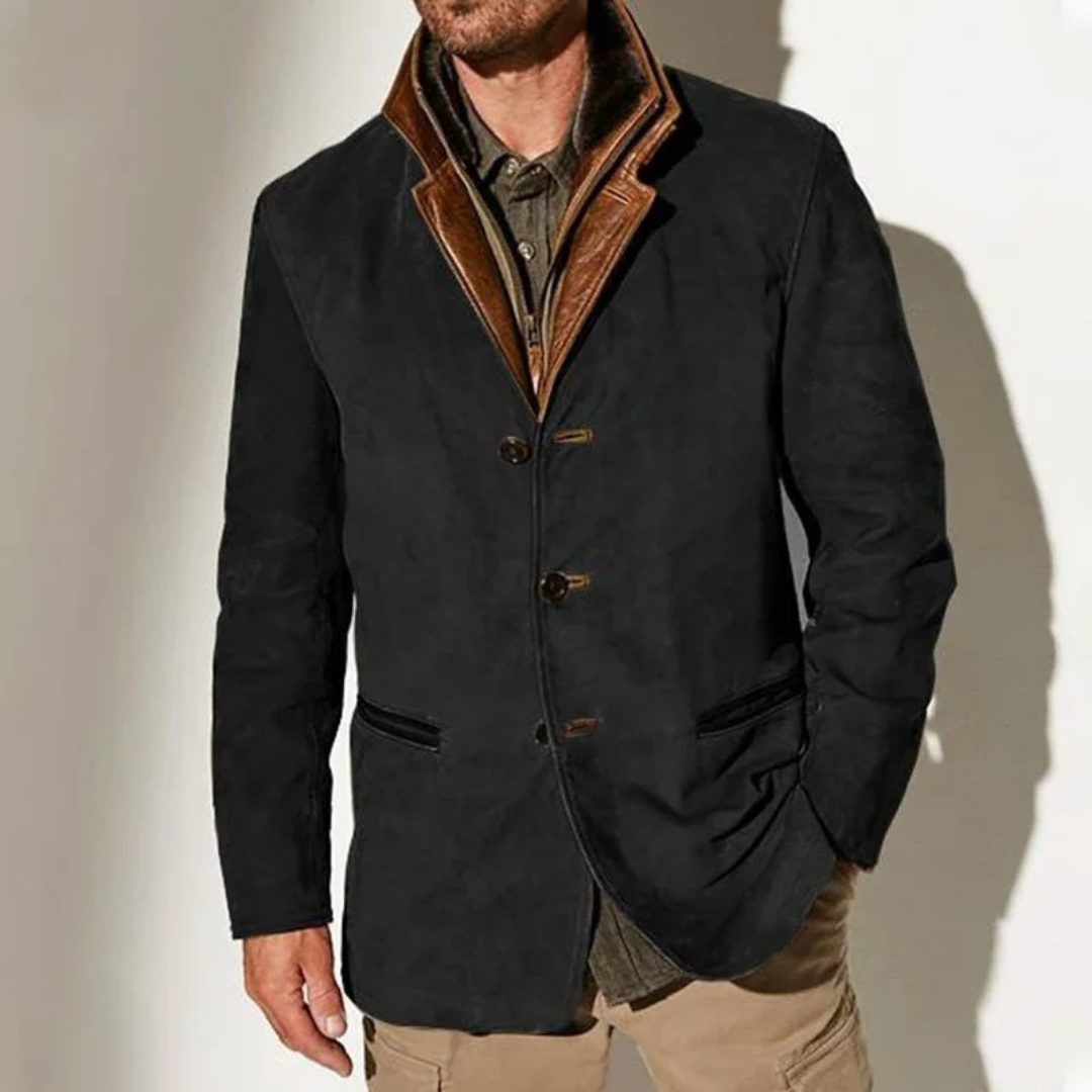 Retro-Winterjacke für Männer, warm und stilvoll für kalte Tage