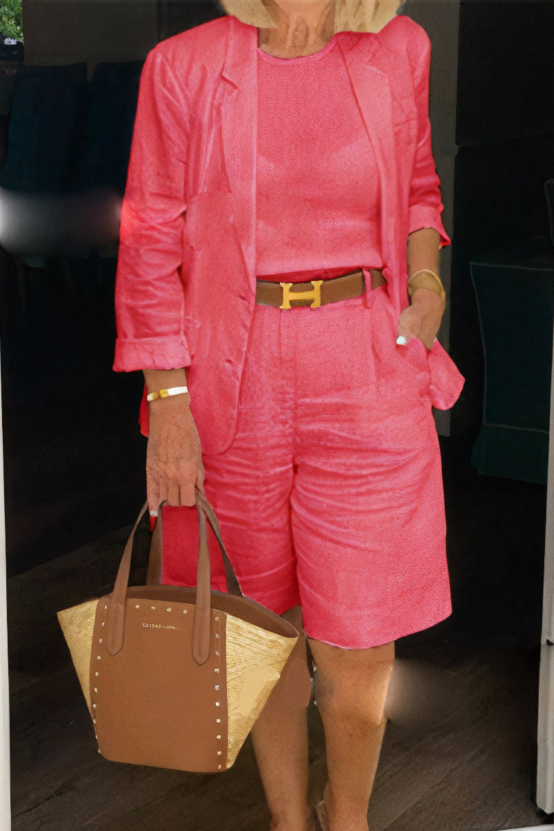 Schickes Blazer- & Hose-Set für Frauen, ideal für elegante Anlässe und Businesslooks.