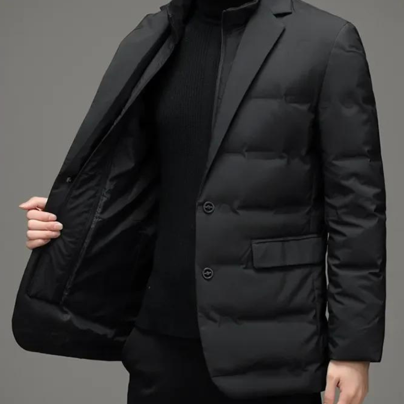 Faux 2-teilige warme Jacke für Männer - Sander