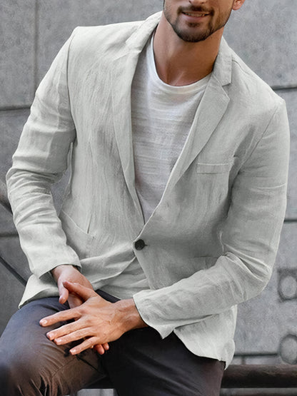Moderne Leinenjacke für Herren - Alonso