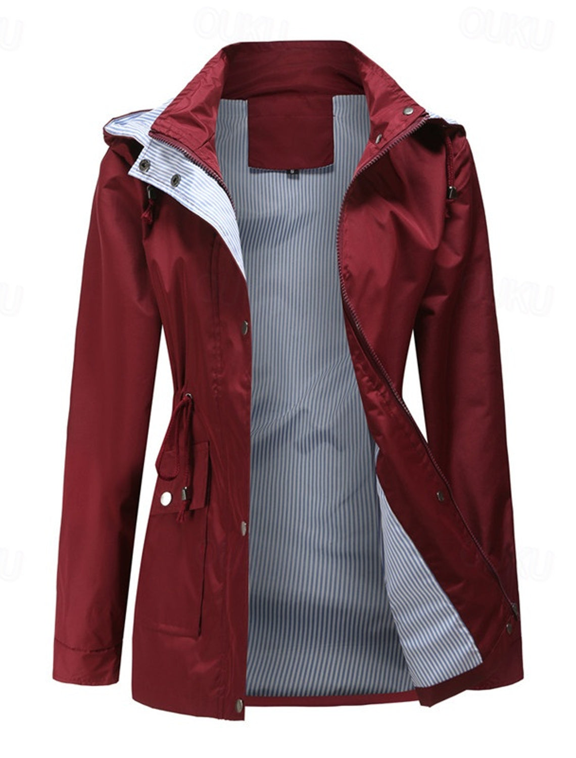 Bequeme und warme Damenjacke mit weichem Innenfutter und modernem Design