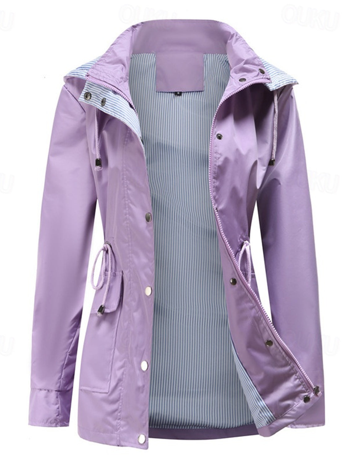 Bequeme und warme Damenjacke mit weichem Innenfutter und modernem Design