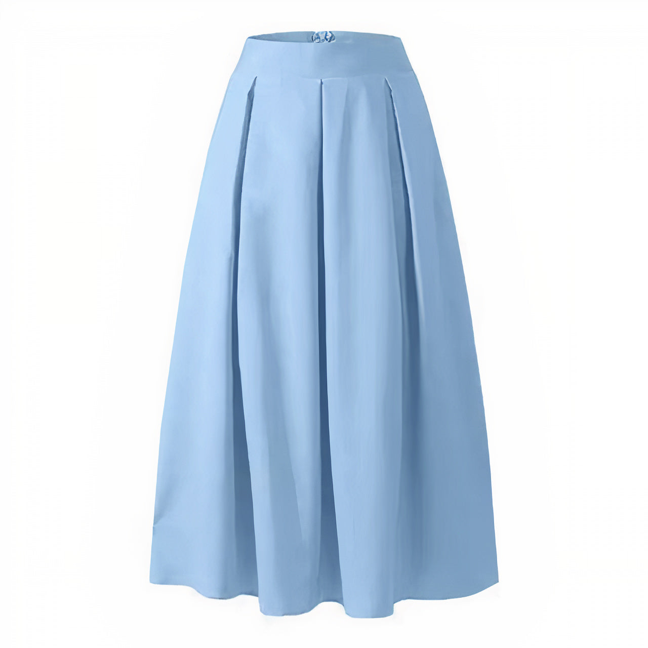 Eleganter Maxi-Faltenrock für Damen – luftig, stilvoll & perfekt für den Sommer