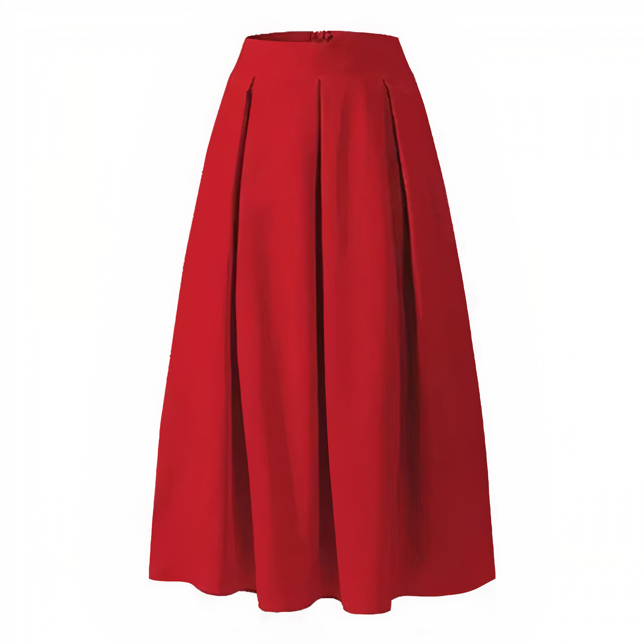 Eleganter Maxi-Faltenrock für Damen – luftig, stilvoll & perfekt für den Sommer