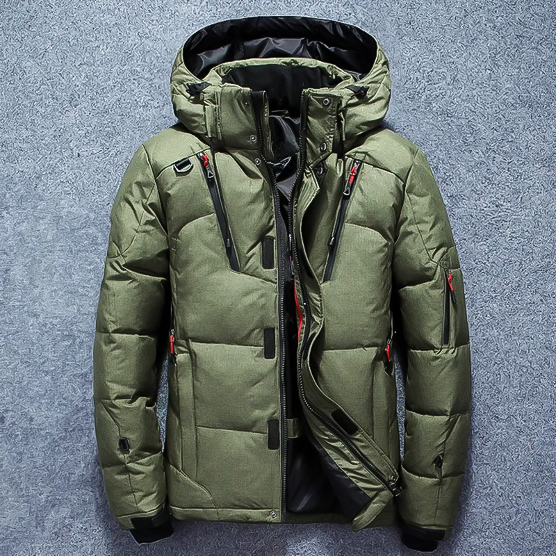 Hochwertige Daunenjacke für den Winter mit exzellenter Wärmeisolierung und elegantem Design