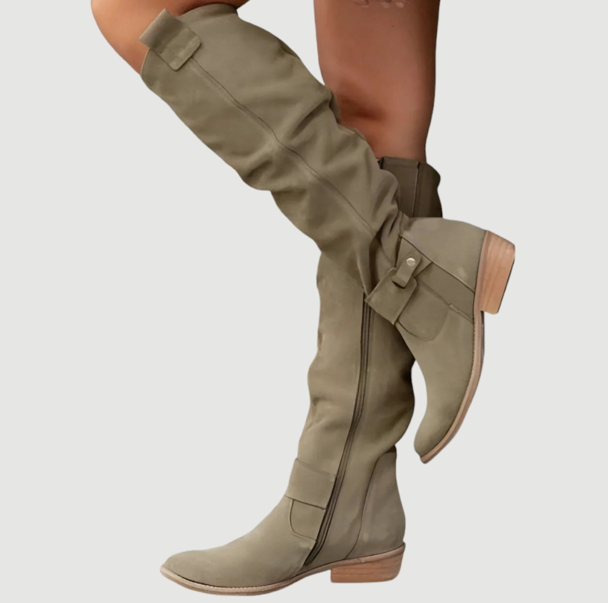 Hohe Winterstiefel für Frauen, die Schutz und Komfort an kalten Tagen bieten