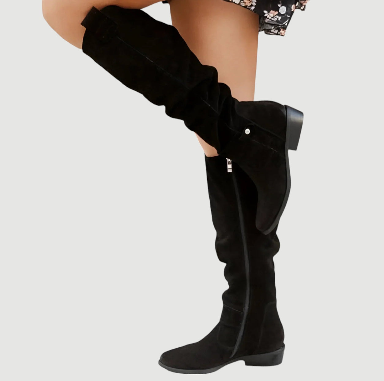 Hohe Winterstiefel für Frauen, die Schutz und Komfort an kalten Tagen bieten
