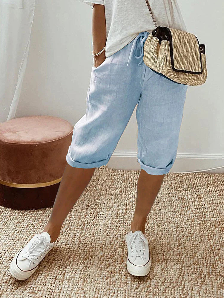 Leichte Sommer-Shorts aus Baumwolle – bequem, luftig & perfekt für heiße Tage