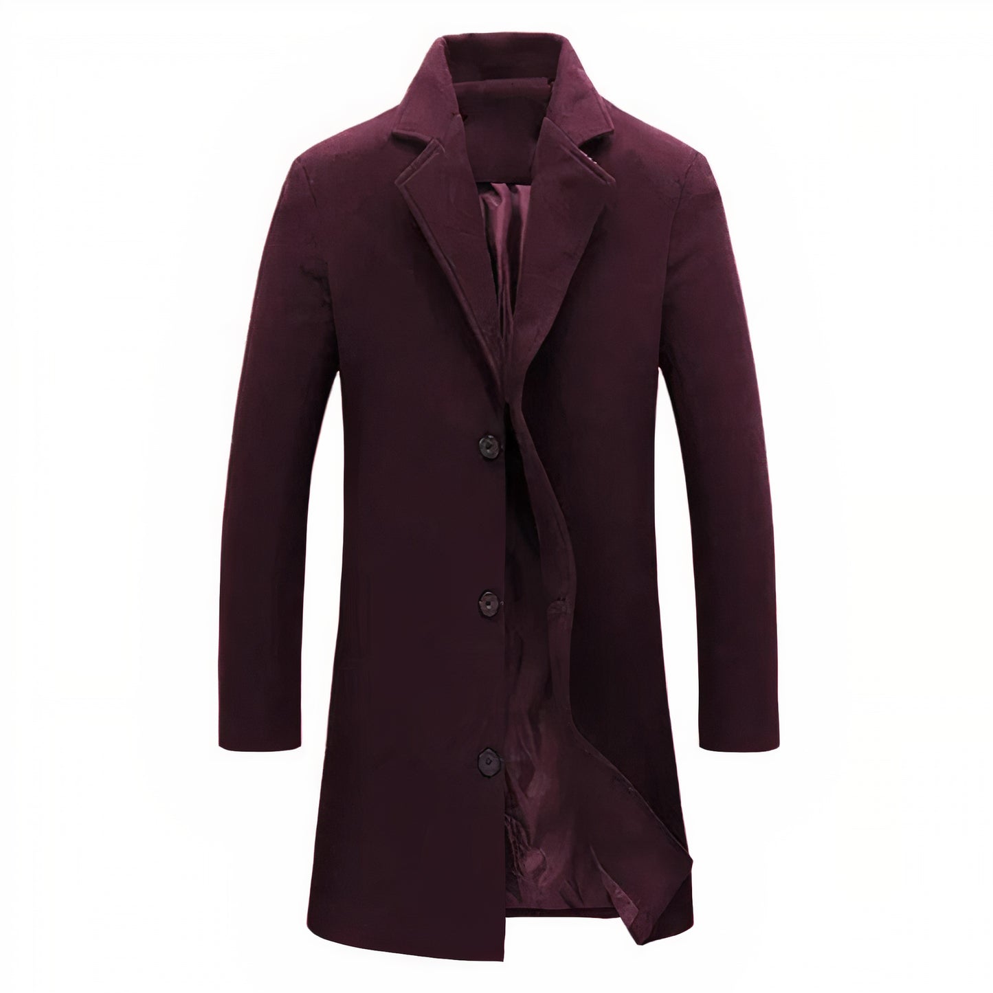 Modischer Wintermantel für Männer, ideal für kalte Tage und elegante Winterauftritte