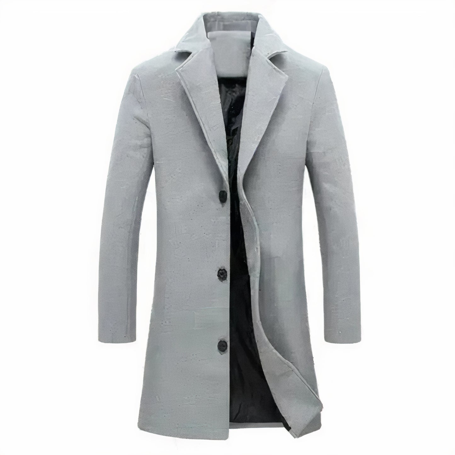 Modischer Wintermantel für Männer, ideal für kalte Tage und elegante Winterauftritte