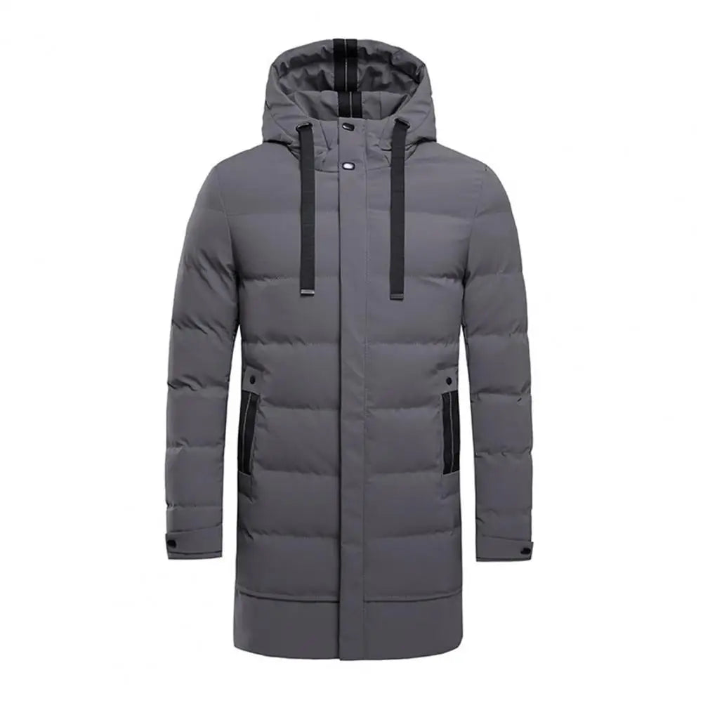 Premium wasserdichter langer Wintermantel für Männer, ideal für Regen, Wind und Schnee