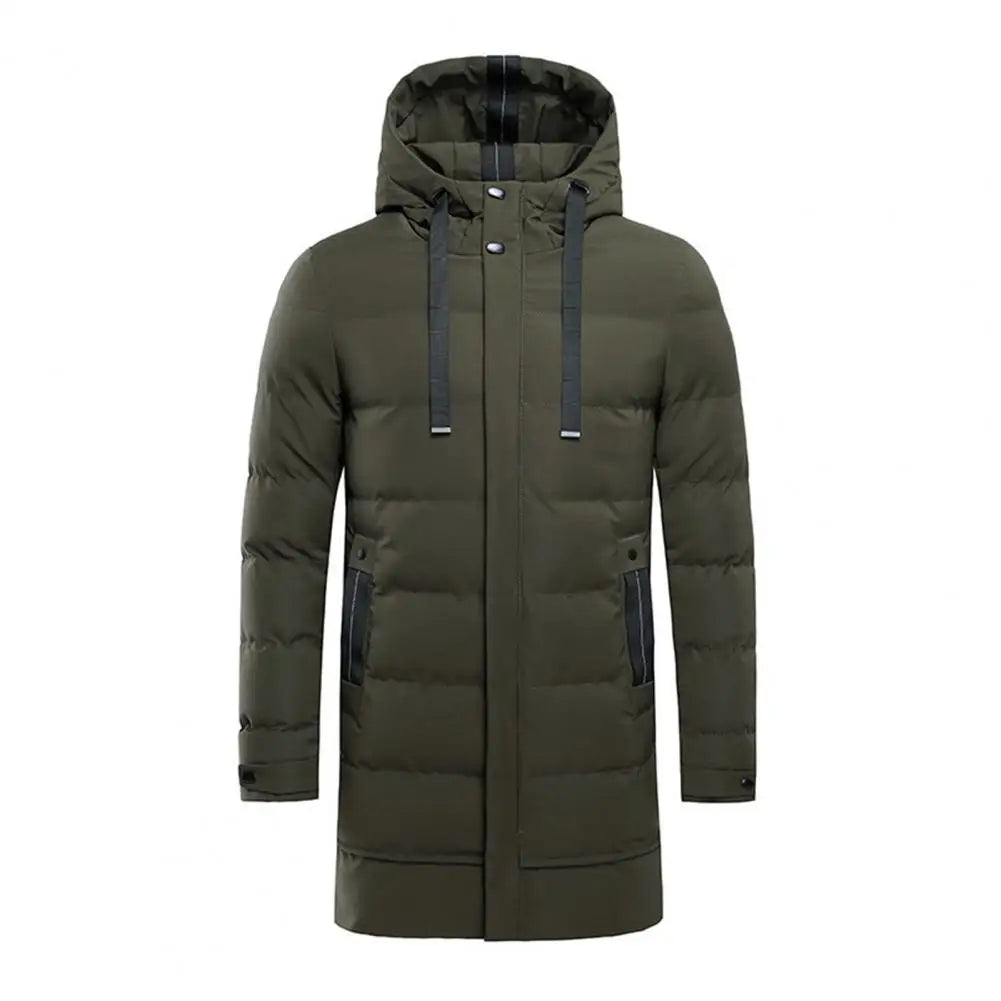 Premium wasserdichter langer Wintermantel für Männer, ideal für Regen, Wind und Schnee
