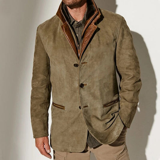 Retro-Winterjacke für Männer, warm und stilvoll für kalte Tage