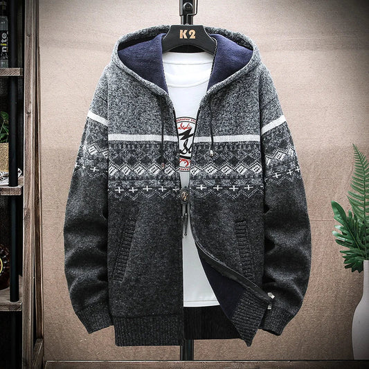  Stilvolle karierte Winterjacke für Männer mit elegantem Muster und warmem Innenfutter