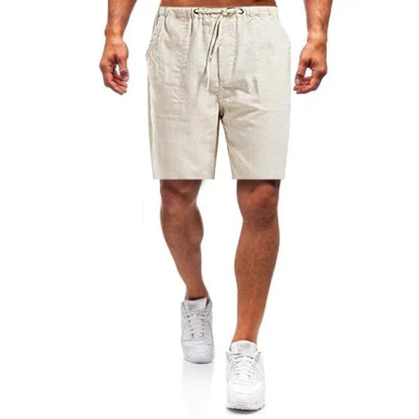 Moderne und luftige Leinenshorts für den Sommer, perfekt für warme Tage.