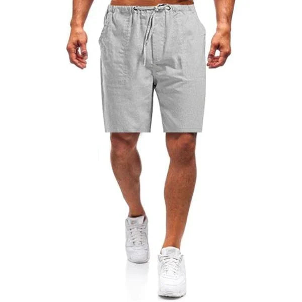 Moderne und luftige Leinenshorts für den Sommer, perfekt für warme Tage.