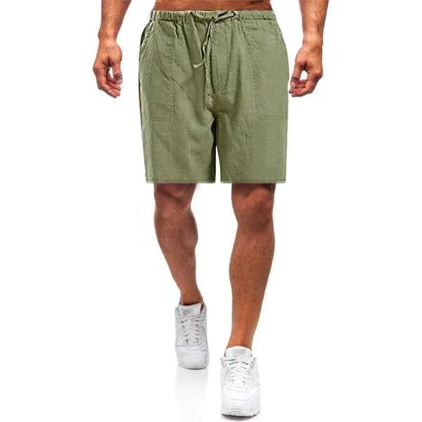 Moderne und luftige Leinenshorts für den Sommer, perfekt für warme Tage.