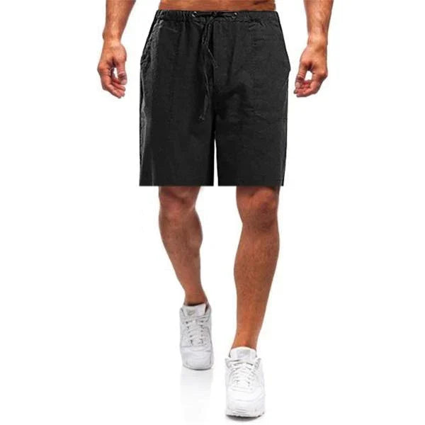 Moderne und luftige Leinenshorts für den Sommer, perfekt für warme Tage.
