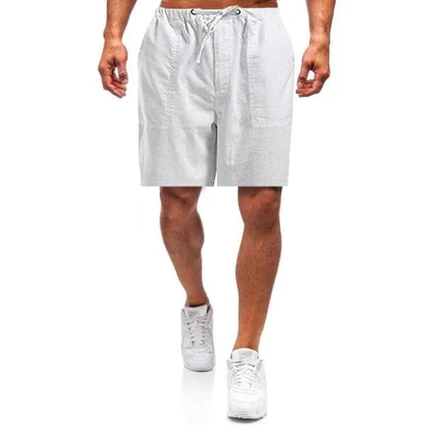 Moderne und luftige Leinenshorts für den Sommer, perfekt für warme Tage.