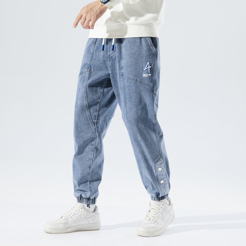 Stylische Denim-Sommerhosen für Männer – leicht, atmungsaktiv und perfekt für warme Tage