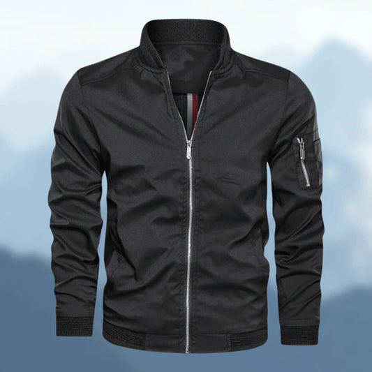  Warme Winter-Bomberjacke für Männer, ideal für kalte Wintertage mit stilvollem Design.