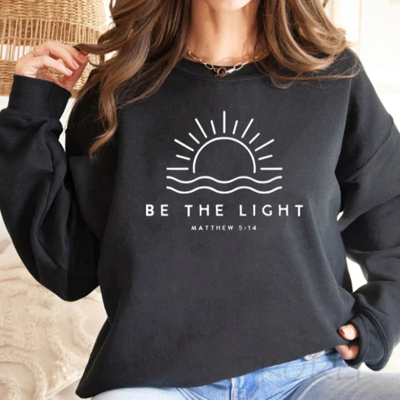 "Be The Light" Sweatshirt - Selene