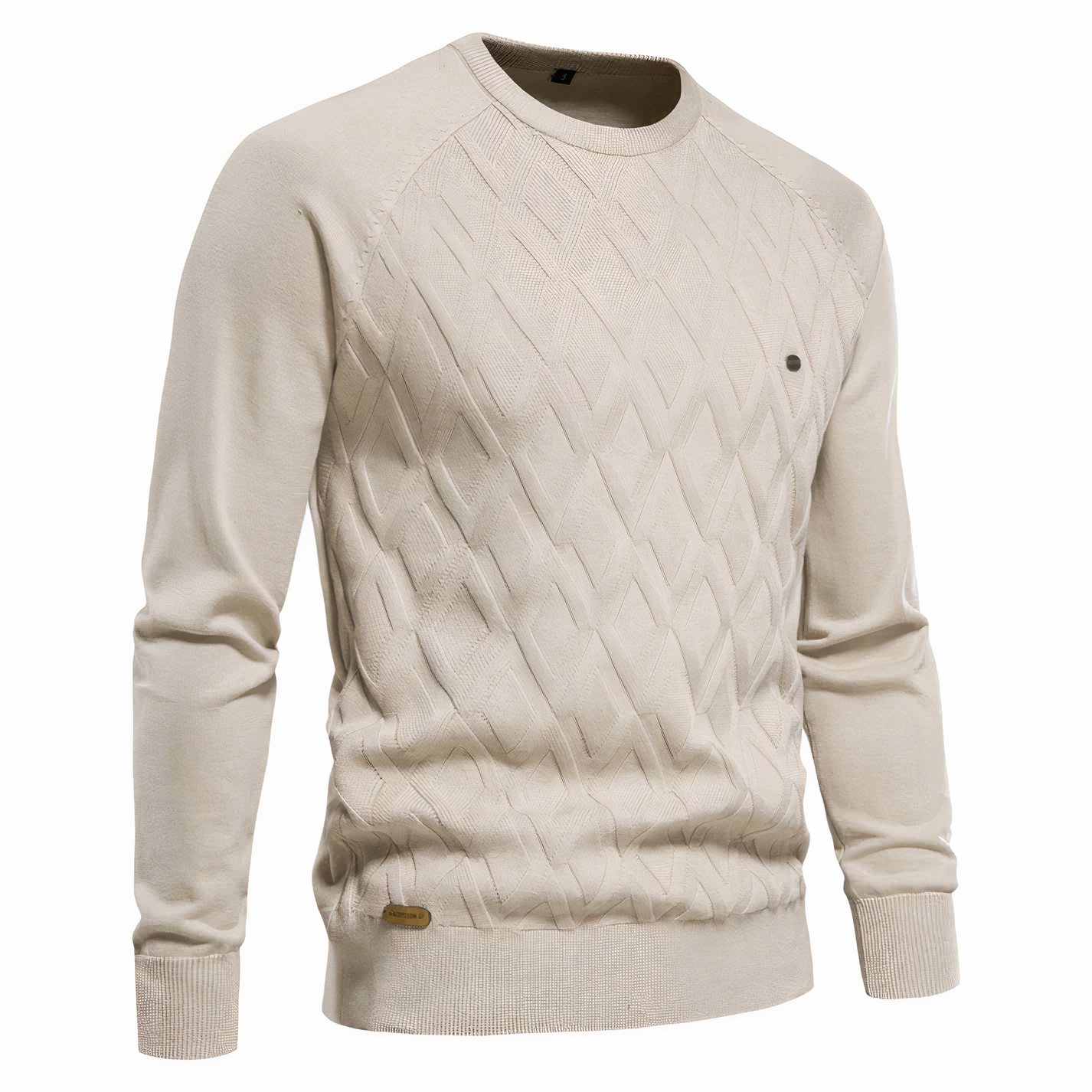 Strickpullover mit Rautenmuster für Herren - Adam