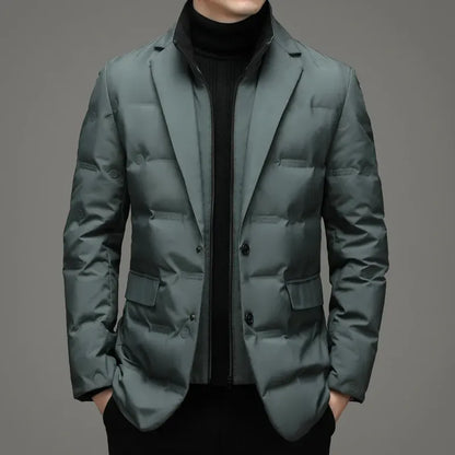 Faux 2-teilige warme Jacke für Männer - Sander